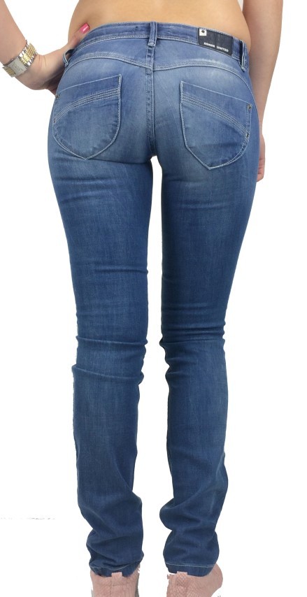 Χαμηλοκάβαλο τζιν Denim United Du.Steffy