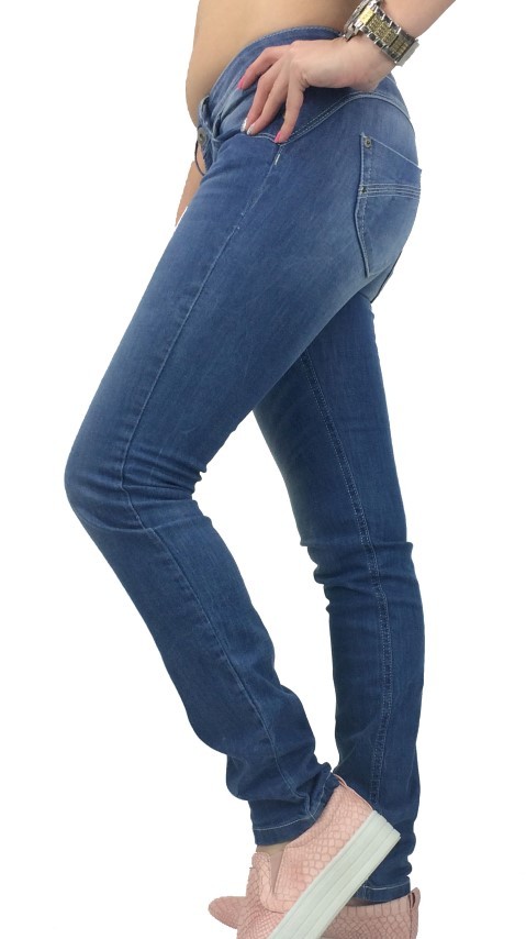 Χαμηλοκάβαλο τζιν Denim United Du.Steffy