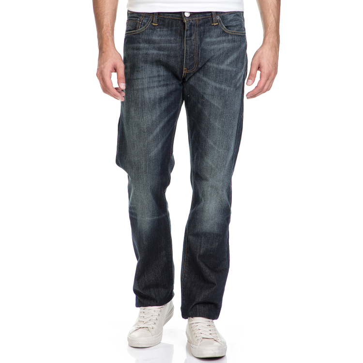 LEVI'S - Ανδρικό τζιν παντελόνι 504 REGULAR STRAIGHT FIT DUSTY LEVI'S μπλε