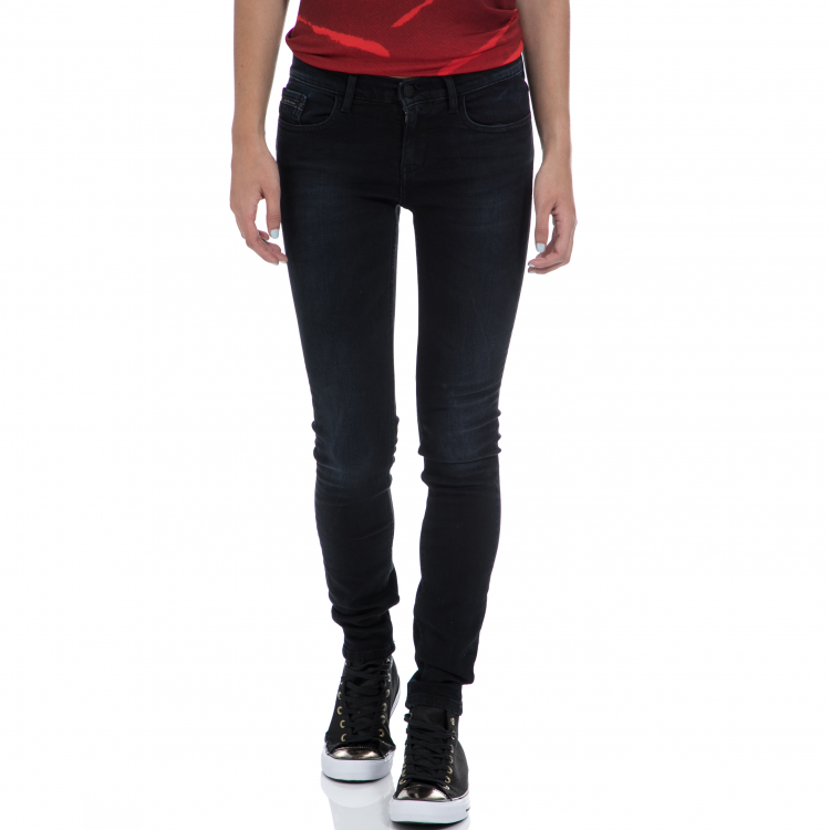 CALVIN KLEIN JEANS - Γυναικείο τζιν παντελόνι CALVIN KLEIN JEANS μπλε