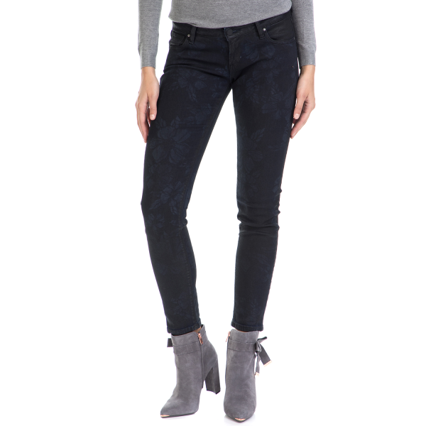 GUESS - Γυναικείο τζιν παντελόνι SKINNY ULTRA LOW GUESS μαύρο-μπλε GUESS - Γυναικείο τζιν παντελόνι SKINNY ULTRA LOW GUESS μαύρο-μπλε