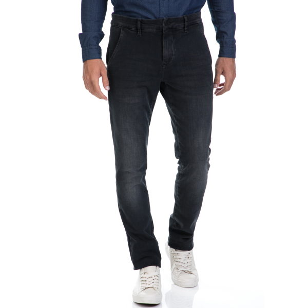 CALVIN KLEIN JEANS - Αντρικό τζιν παντελόνι CALVIN KLEIN JEANS μαύρο