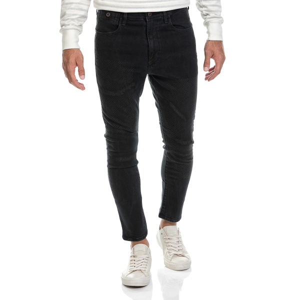 G-STAR - Ανδρική μπλούζα Type C 3D Super Slim G-STAR RAW μαύρο