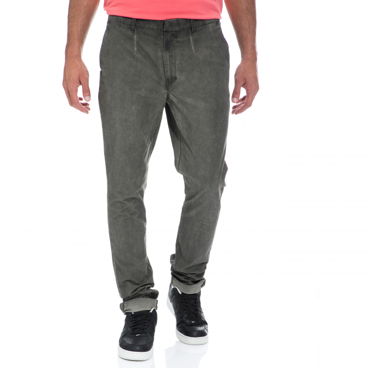 GARCIA JEANS - Αντρικό παντελόνι GARCIA JEANS γκρι