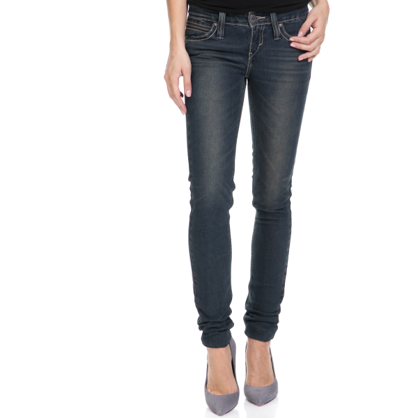 LEVI'S - Γυναικείο τζιν παντελόνι REVEL LOW DC SKINNY LEVI'S μπλε