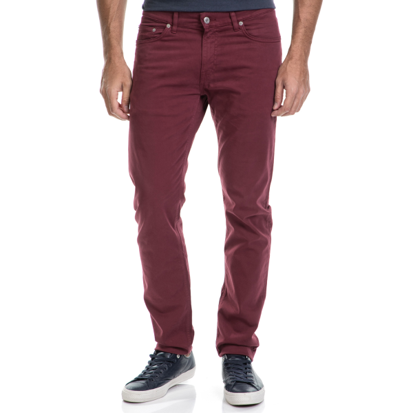 GANT - Ανδρικό τζιν παντελόνι GANT κόκκινο