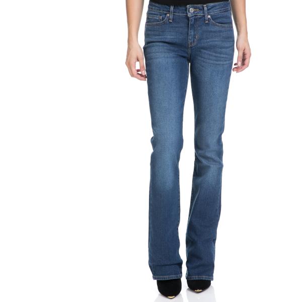 LEVI'S - Γυναικείο τζιν παντελόνι 715 BOOTCUT LEVI'S μπλε
