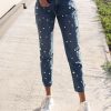 PEARL MOM FIT JEANS