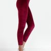 CHERRY VELVET LEGGINGS 4