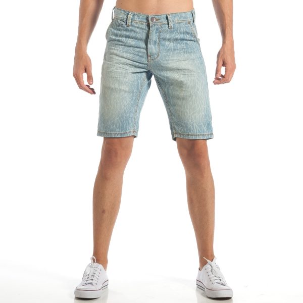 Ανδρικό γαλάζιο τζιν βερμούδα CROPP Ανδρικό γαλάζιο τζιν βερμούδα CROPP