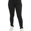 Γυναικείο μαύρο τζιν παντελόνι Plus Size Super Strech 4