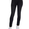 Γυναικείο μαύρο ξεθωριασμένο Jean Denim Momfit 3