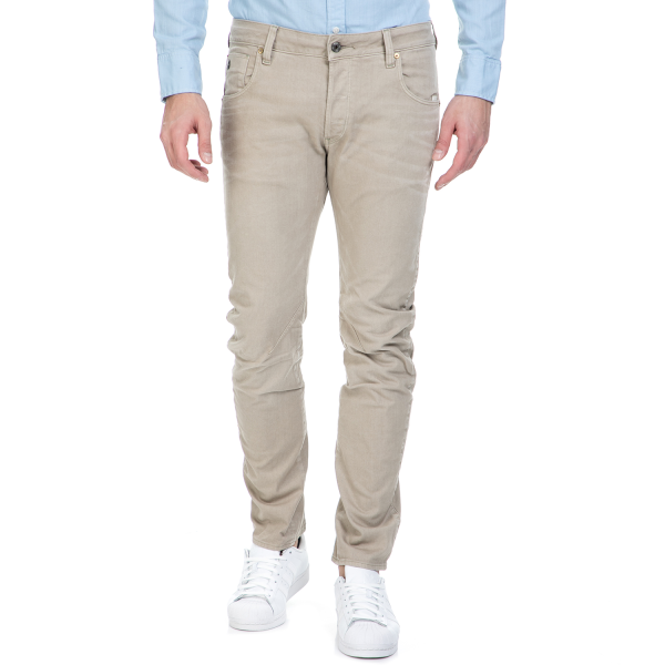 G-STAR RAW - Ανδρικό τζιν παντελόνι G-Star Raw Arc 3D Slim COJ μπεζ