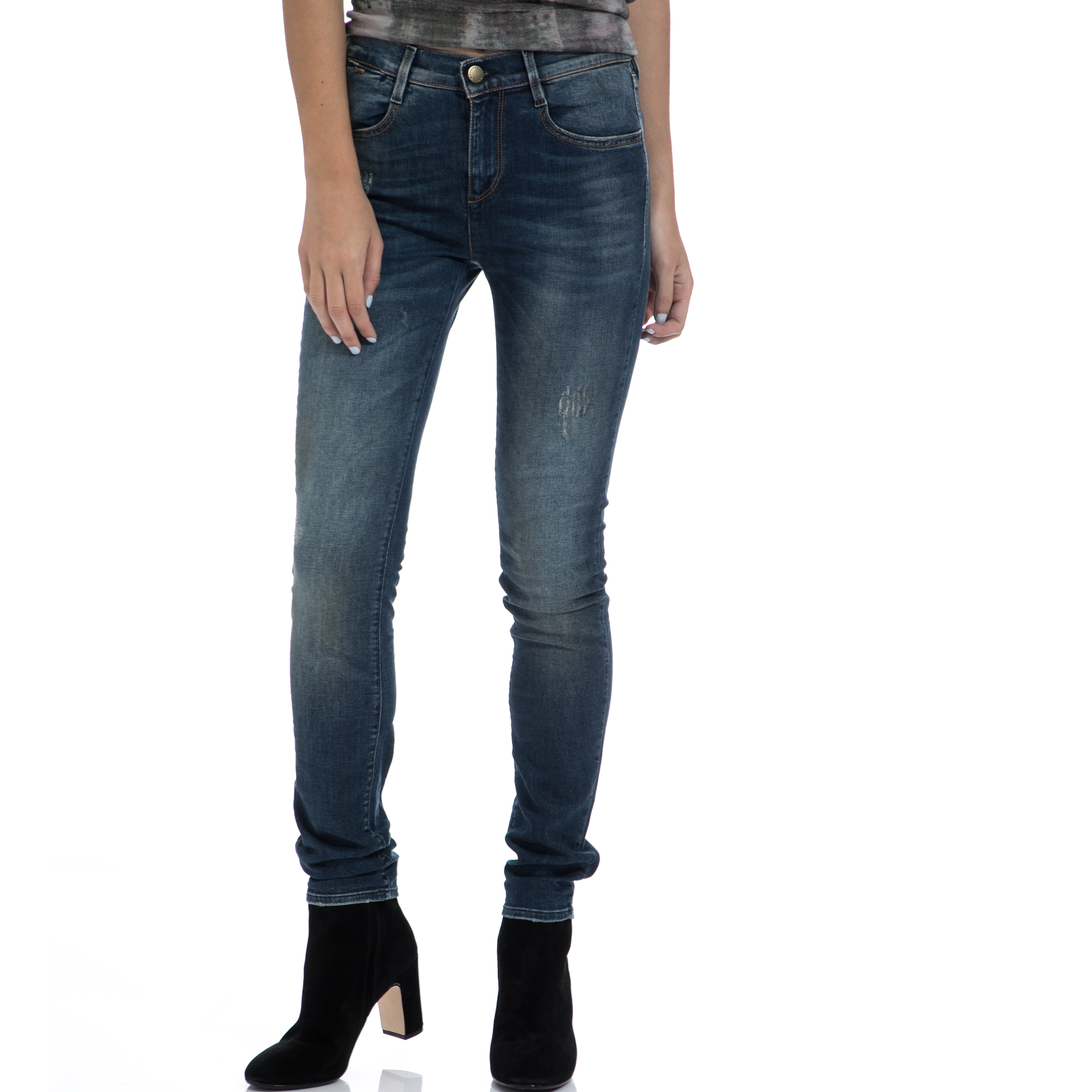 GAS - Γυναικείο τζιν παντελόνι GAS μπλε GAS - Γυναικείο τζιν παντελόνι GAS μπλε