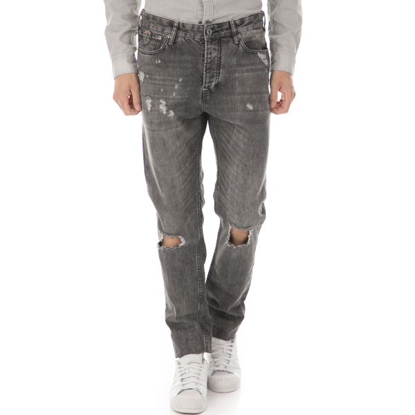 SCOTCH & SODA - Ανδρικό τζιν παντελόνι SCOTCH & SODA Dean - Heart Breaker γκρι