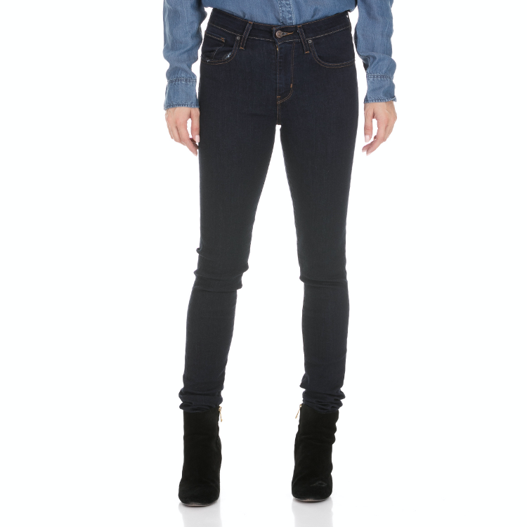 LEVI'S - Γυναικείο jean παντελόνι LEVI'S HIGH RISE SKINNY LONE WOLF μπλε