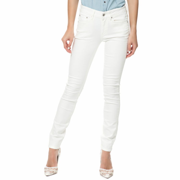 G-STAR RAW - Γυναικείο ψηλόμεσο τζιν παντελόνι G-STAR RAW 3301 High Skinny λευκό