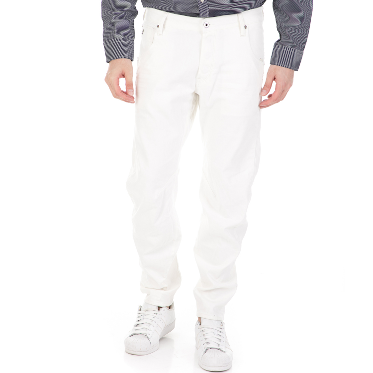 G-STAR RAW - Ανδρικό τζιν παντελόνι G-STAR RAW Arc 3D Tapered λευκό