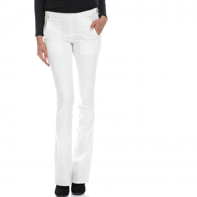 GUESS - Γυναικείο παντελόνι GUESS άσπρο