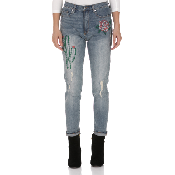 JUICY COUTURE - Γυναικείο τζιν παντελόνι JUICY COUTURE CACTUS μπλε JUICY COUTURE - Γυναικείο τζιν παντελόνι JUICY COUTURE CACTUS μπλε