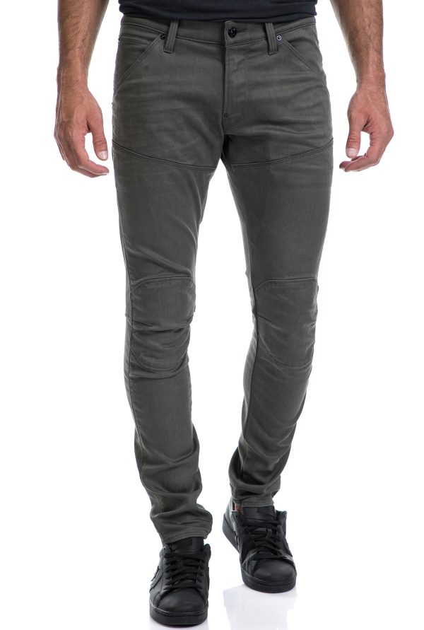 G-STAR - Ανδρικό παντελόνι 3D SUPER SLIM COJ G-STAR RAW γκρι