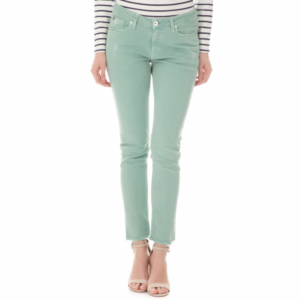GARCIA JEANS - Γυναικείο τζιν παντελόνι RACHELLE GARCIA JEANS πράσινο GARCIA JEANS - Γυναικείο τζιν παντελόνι RACHELLE GARCIA JEANS πράσινο