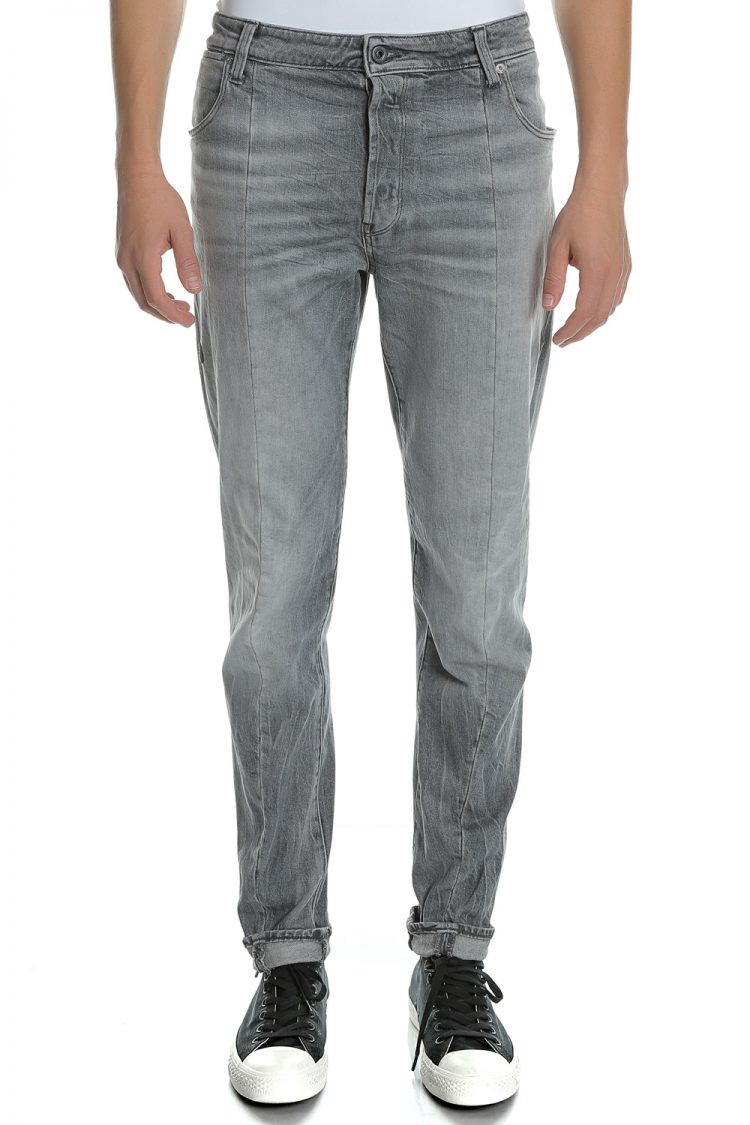 G-STAR RAW - Ανδρικό τζιν παντελόνι LANC 3D STRAIGHT TAPERED γκρι