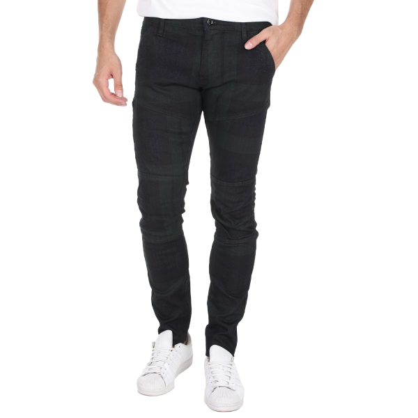 G-STAR RAW - Ανδρικό jean παντελόνι G-STAR RAW RACKAM DC SKINNY μαύρο πράσινο G-STAR RAW - Ανδρικό jean παντελόνι G-STAR RAW RACKAM DC SKINNY μαύρο πράσινο