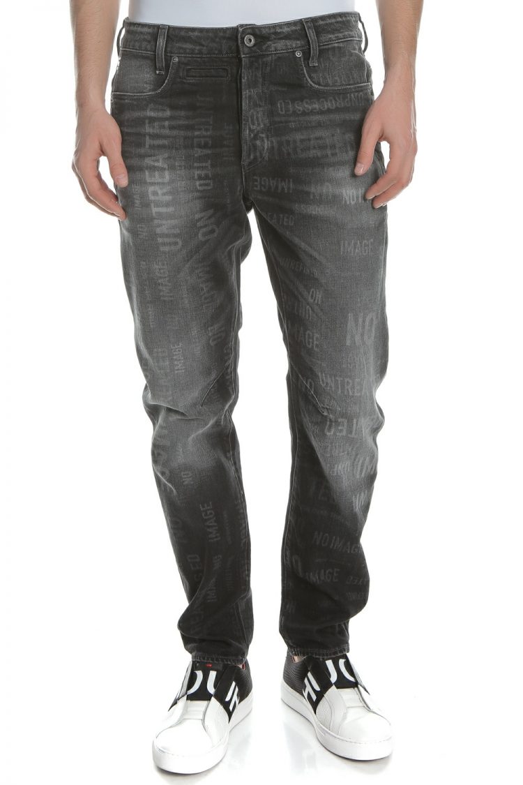 G-STAR RAW - Ανδρικό τζιν παντελόνι D-STAQ 3D STRAIGHT TAPERED μαύρο