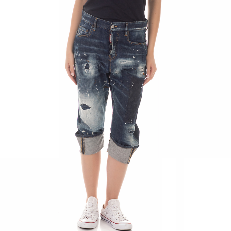 D-SQUARED - Γυναικείο jean παντελόνι D-SQUARED μπλε