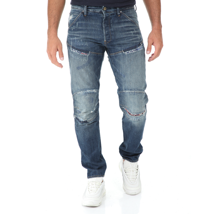 G-STAR RAW - Ανδρικό jean παντελόνι G-STAR RAW 3D STRAIGHT TAPERED DJ μπλε