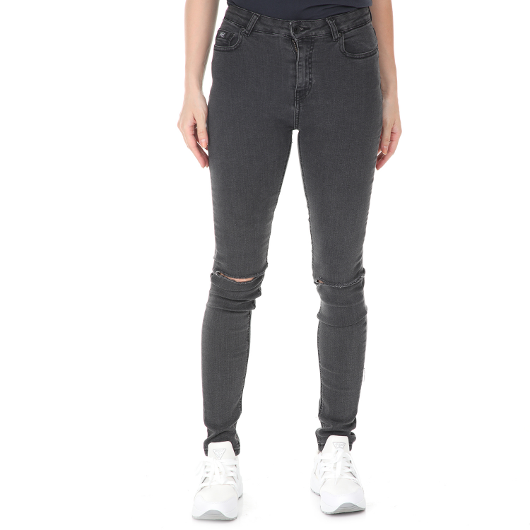 SUPERDRY - Γυναικείο jean παντελόνι SUPERDRY SOPHIA SKINNY μαύρο