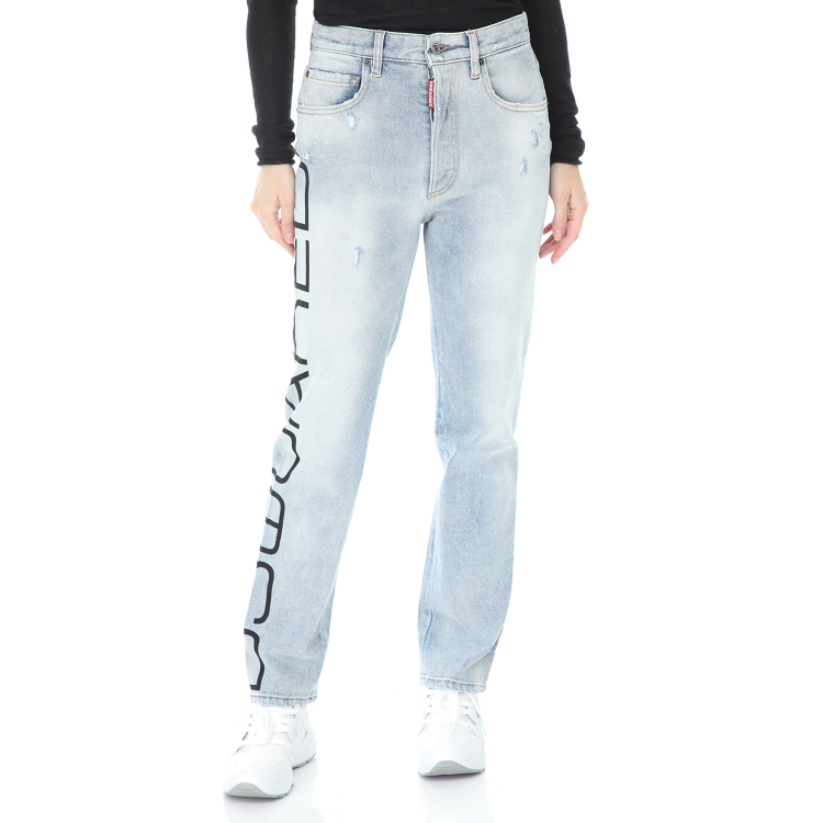 D-SQUARED - Γυναικείο jean παντελόνι DSQUARED2 γαλάζιο