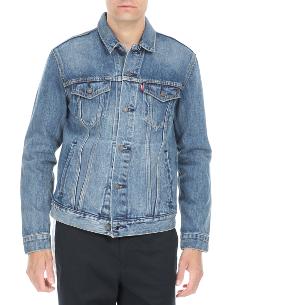 LEVI'S - Ανδρικό τζιν μπουφάν LEVI'S THE TRUCKER JACKET μπλε