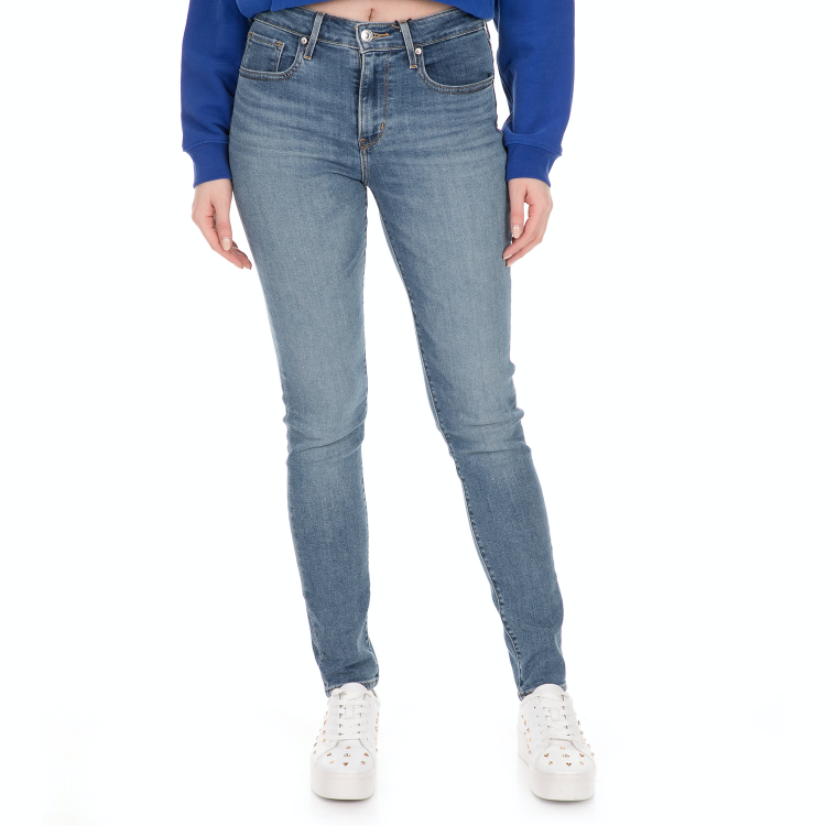 LEVI'S - Γυναικείο jean παντελόνι LEVI'S 721 HIGH RISE SKINNY QUICK STU μπλε
