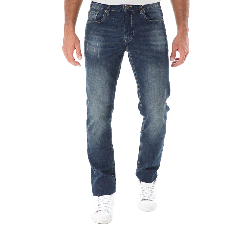 GREENWOOD - Ανδρικό jean παντελόνι GREENWOOD μπλε