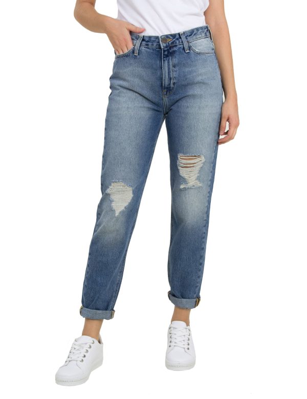 Γυναικείο τζιν ψηλόμεσο Lee Mom Straight