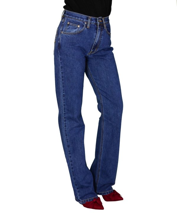 Γυναικείο τζιν ψηλόμεσο μπλε bootcut