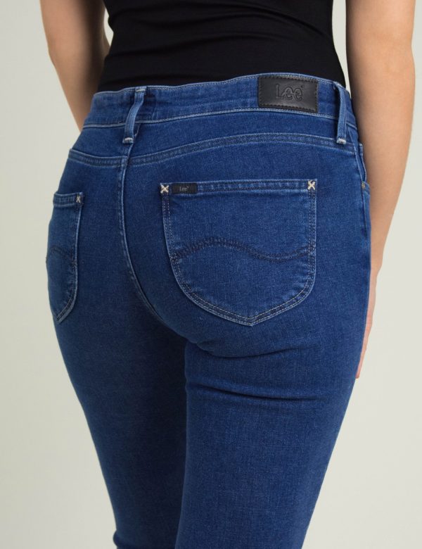 Γυναικείο μπλε τζιν παντελόνι Scarlett Skinny