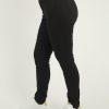 Γυναικείο μαύρο τζιν παντελόνι Plus Size Super Strech 3