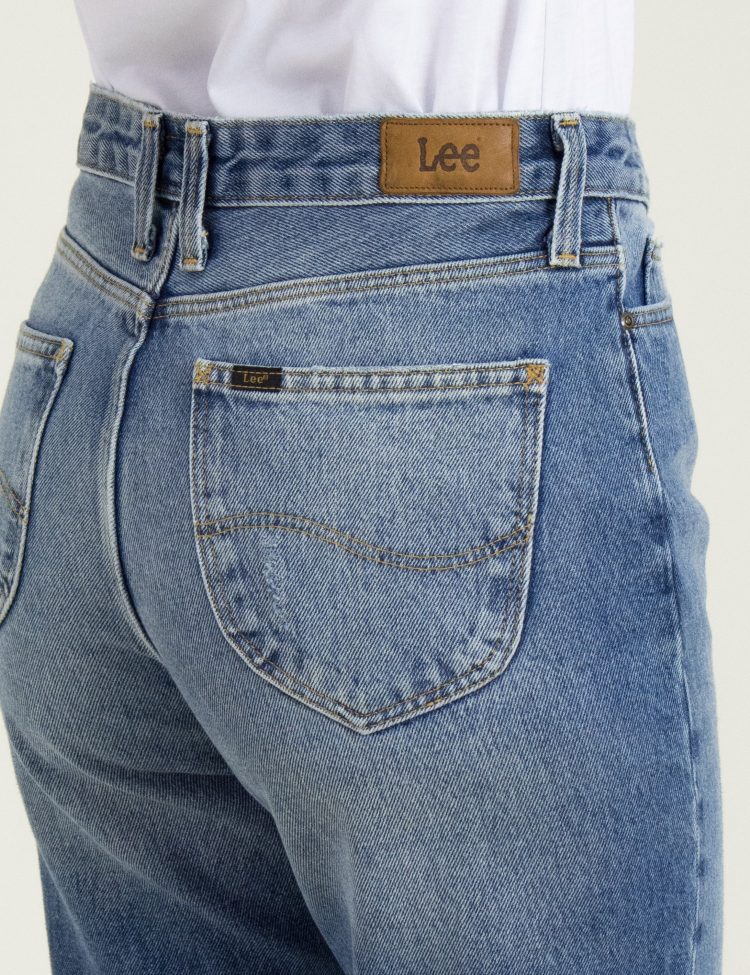 Γυναικείο τζιν ψηλόμεσο Lee Mom Straight 2