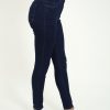 Γυναικείο blue black ψηλόμεσο τζιν παντελόνι Damaged 3