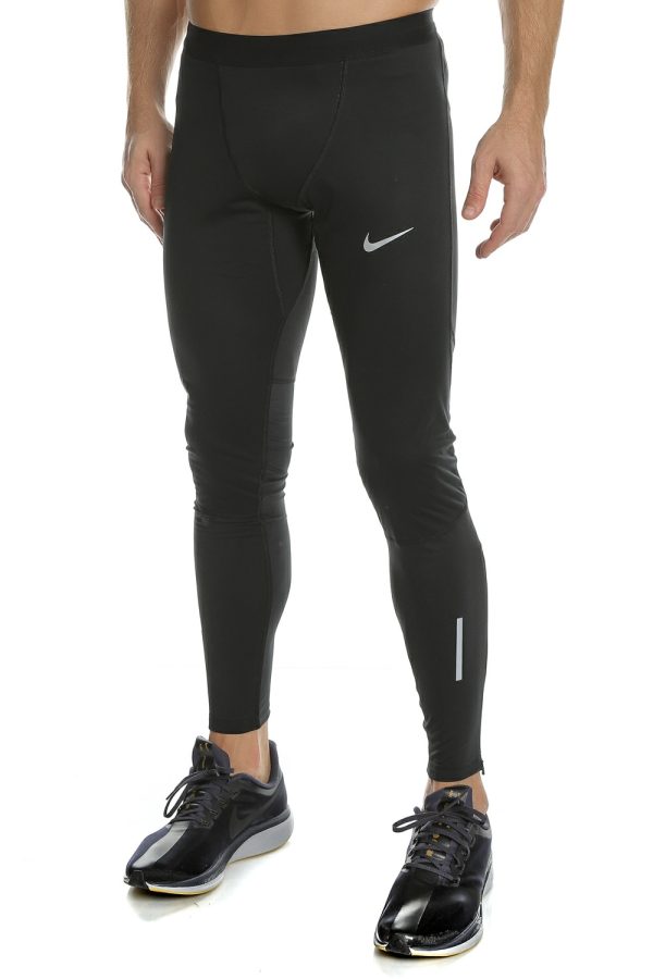 NIKE - Ανδρικό κολάν για τρέξιμο NIKE SHIELD TECH μαύρο