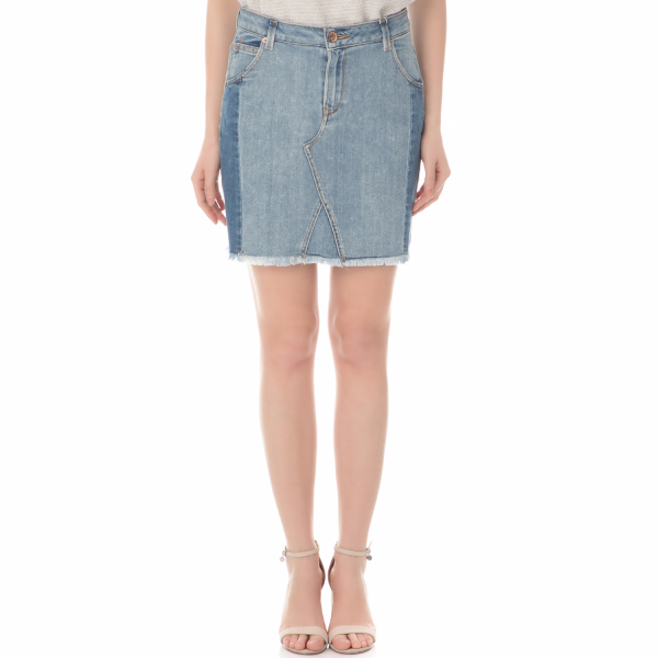 GARCIA JEANS - Γυναικεία μίνι φούστα GARCIA JEANS τζιν