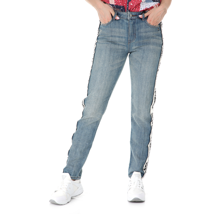 SCOTCH & SODA - Γυναικείο jean παντελόνι SCOTCH & SODA Seasonal straight fit μπλε