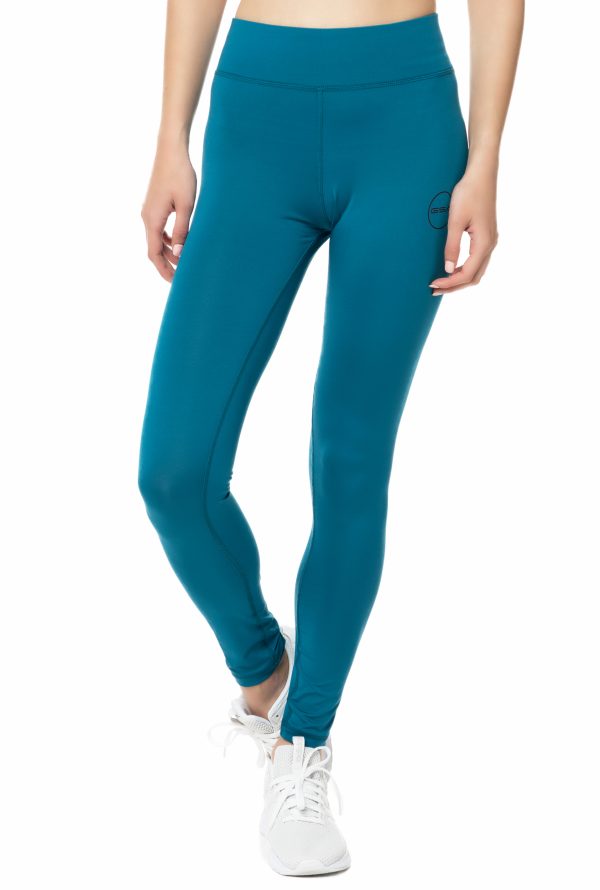 GSA - Γυναικείο μακρύ κολάν GSAHYDRO+ UP&FIT PERFORMANCE πετρόλ GSA - Γυναικείο μακρύ κολάν GSAHYDRO+ UP&FIT PERFORMANCE πετρόλ