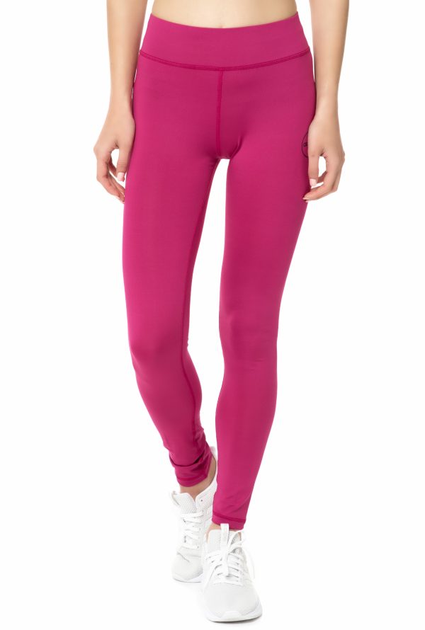 GSA - Γυναικείο μακρύ κολάν GSAHYDRO+ UP&FIT PERFORMANCE φούξια