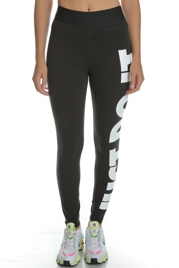 NIKE - Γυναικείο κολάν NIKE W NSW LEGASEE LGGNG HW JDI λευκό-μαύρο