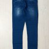 Ανδρικό μπλε ξεβαμμένο τζιν παντελόνι σωλήνας 3