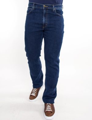 Lee Brooklyn Straight ανδρικό τζιν παντελόνι σκούρο μπλε L452JXXG